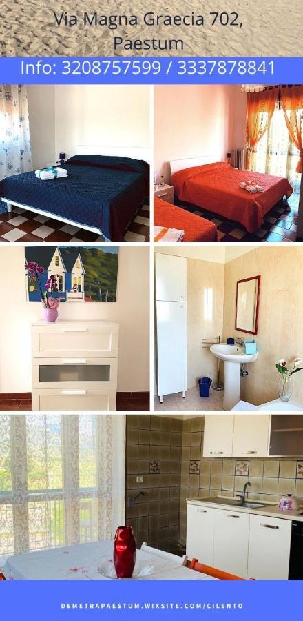 Demetra Paestum Bed & Breakfast Capaccio Exterior foto